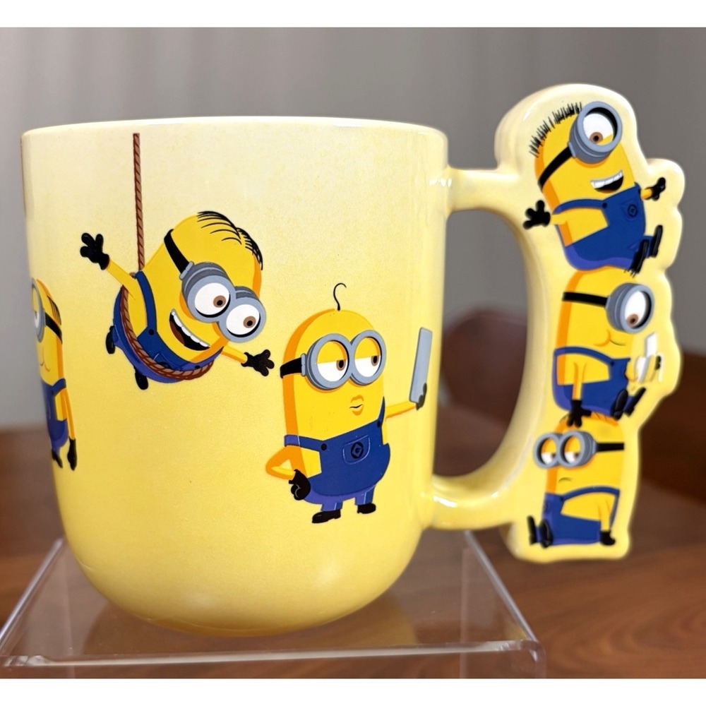 Despicable Me Minions Large Ceramic Sculpted Mug 17 oz Zak Designs DSNB-1591